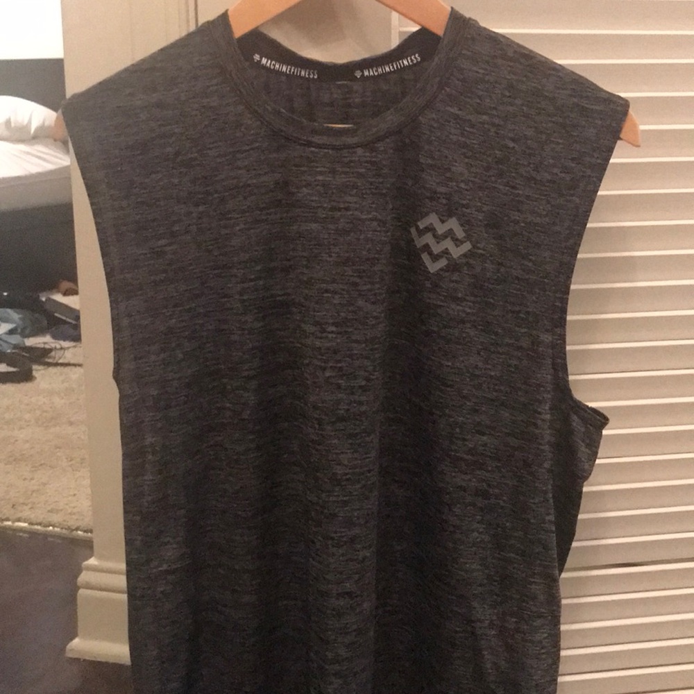 Machine Fitness brand workout shirt